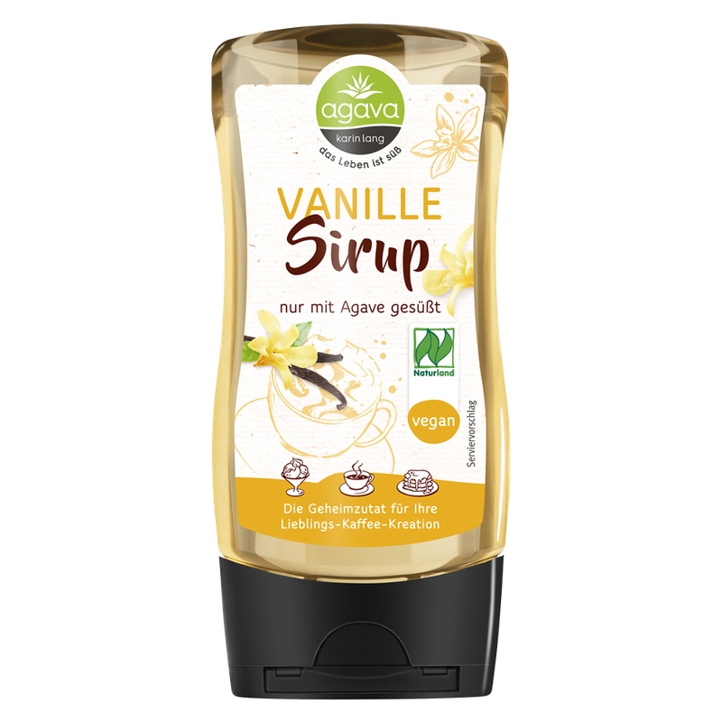 Agava Vanillesirup - Produktbild
