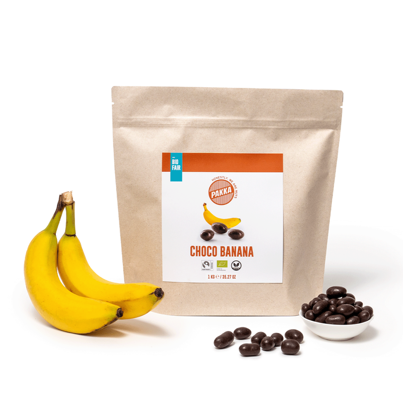 Pakka Choco Banana, Bio & Fairtrade, 1kg - Produktbild