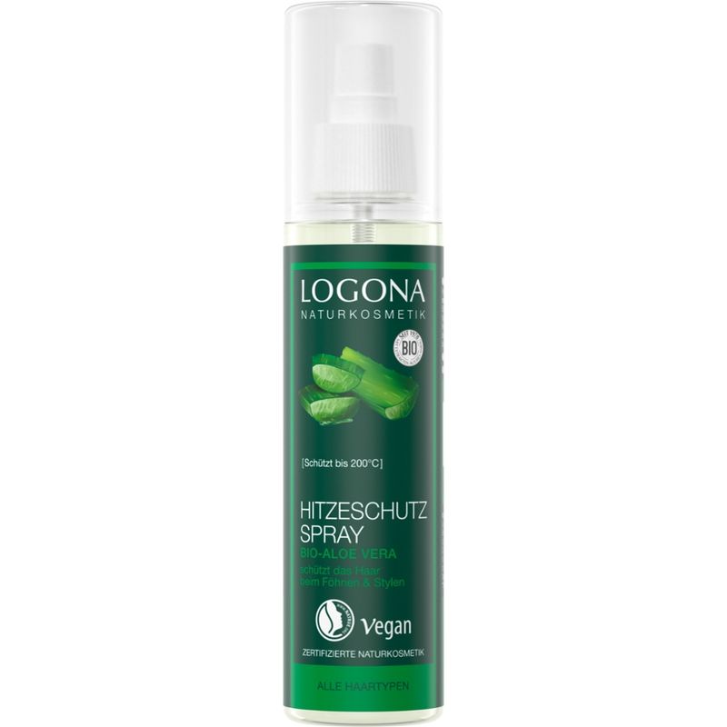 Logona Hitzeschutz Spray Bio- Aloe Vera - Produktbild