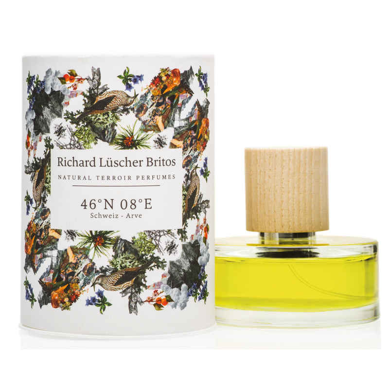 farfalla 46°N 08°E - Schweiz - Arve, Natural Terroir Perfumes, 50ml - Produktbild