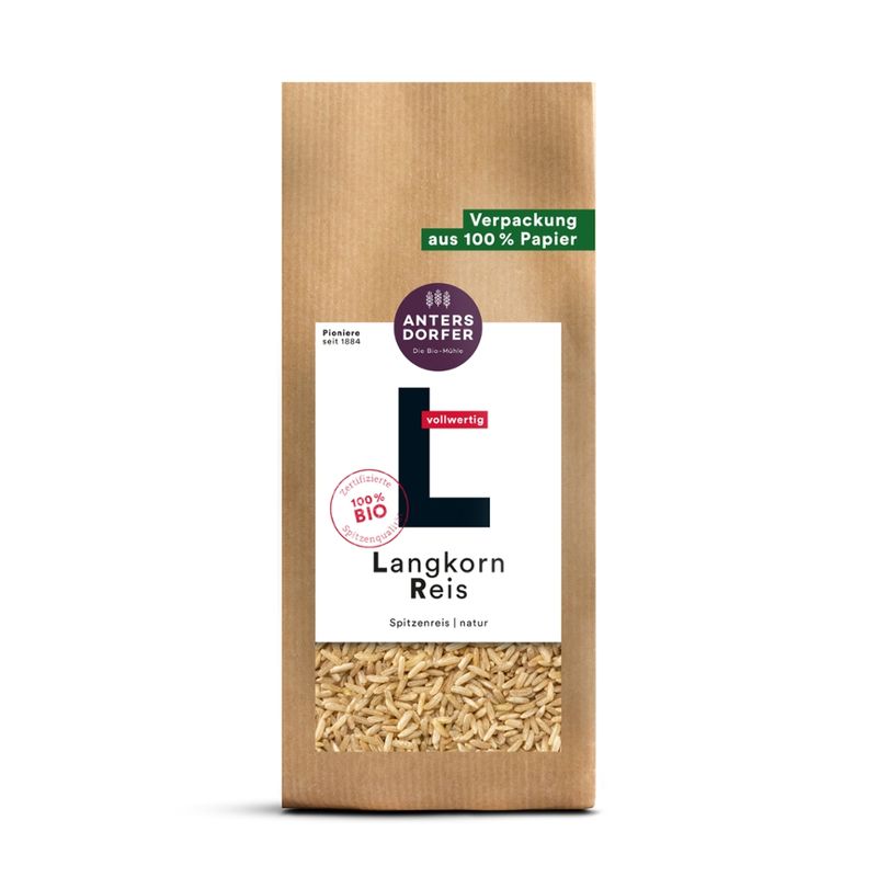 Antersdorfer - Die Bio-Mühle Bio Langkorn Reis natur - Produktbild
