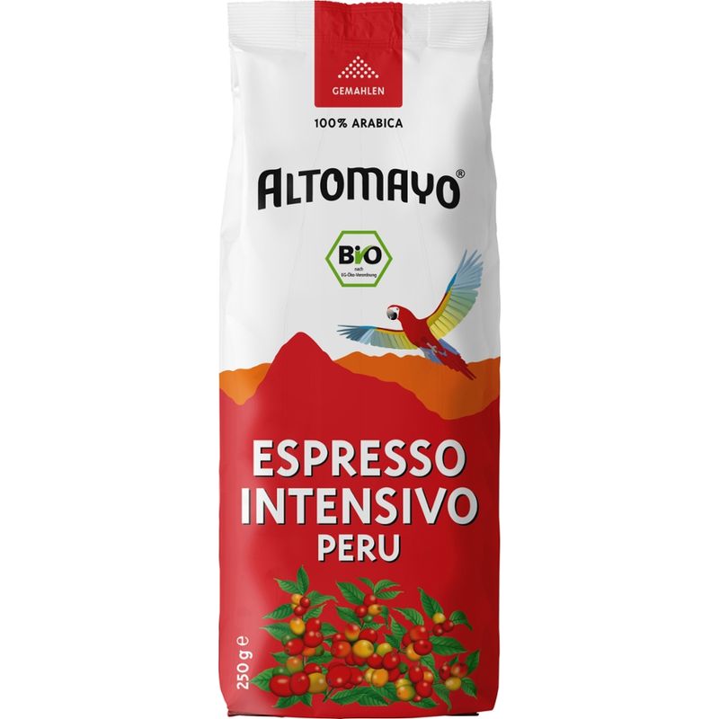 Altomayo Espresso Intensivo Peru, gemahlen - Produktbild