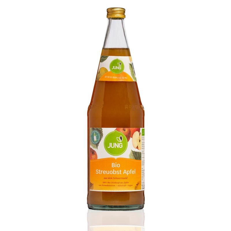Jung Fruchtsäfte Jung Bio Streuobstapfelsaft aus dem Schwarzwald - Produktbild