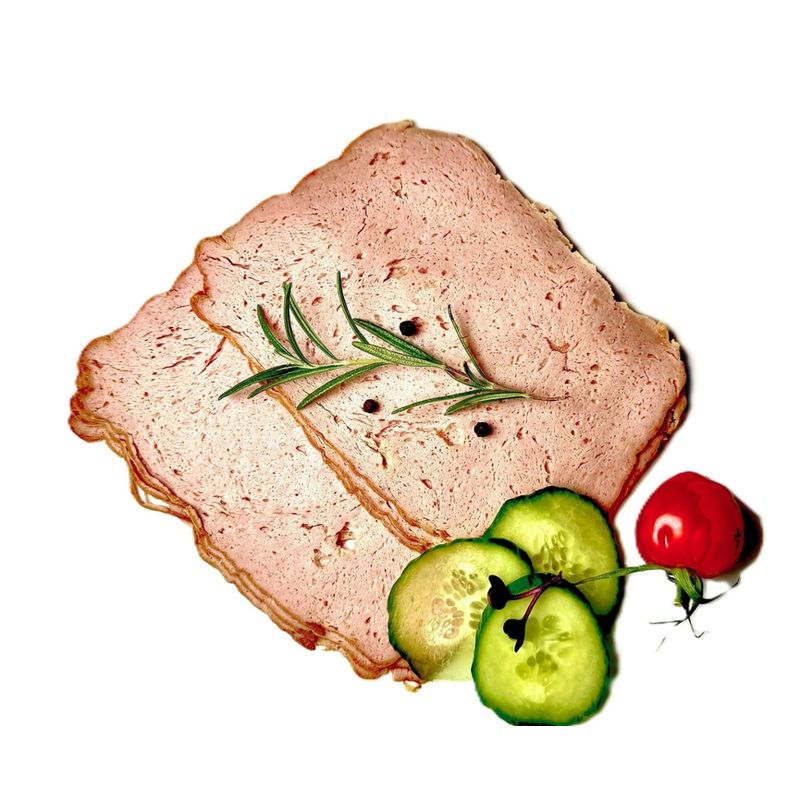 Landfrau Öko-Leberkäse geschnitten - Produktbild