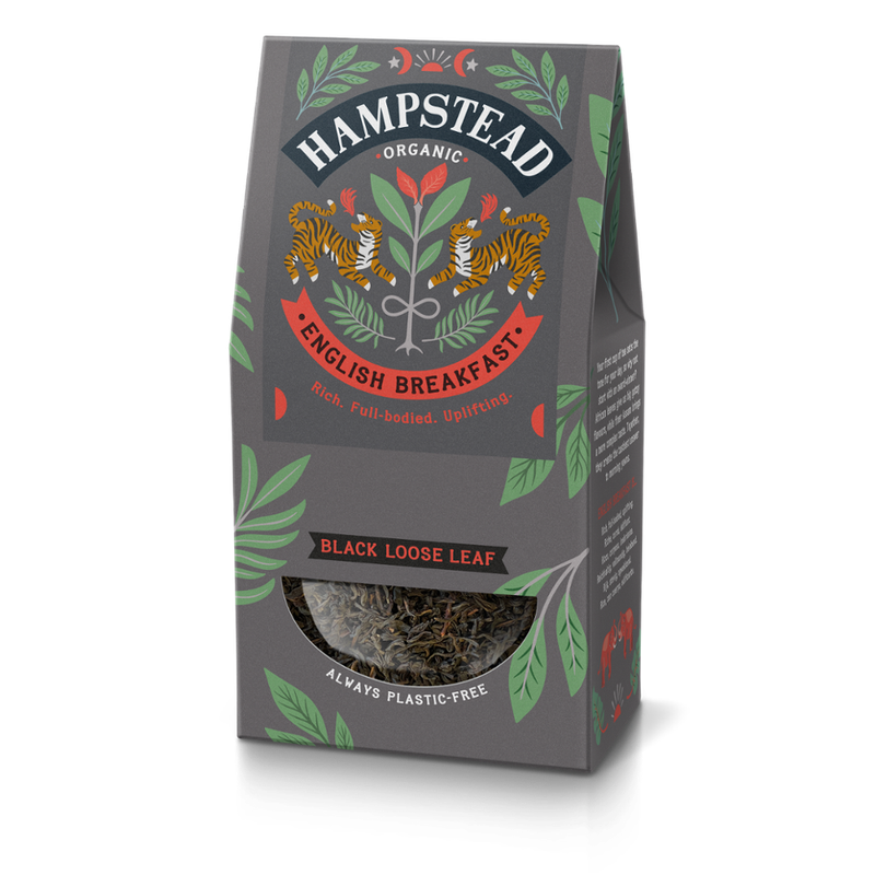 Hampstead Organic  Organic English Breakfast Leaf tea - Produktbild