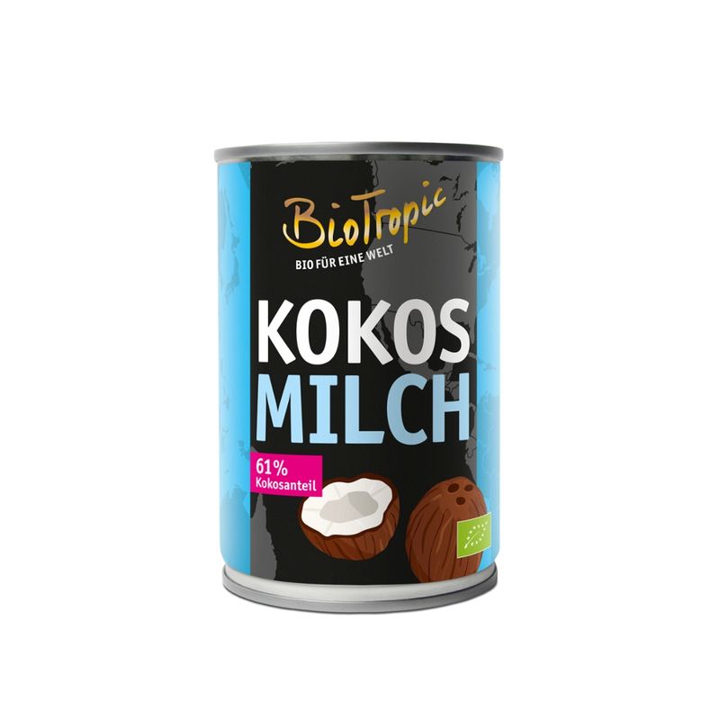 Biotropic Kokosmilch 400ml - Produktbild