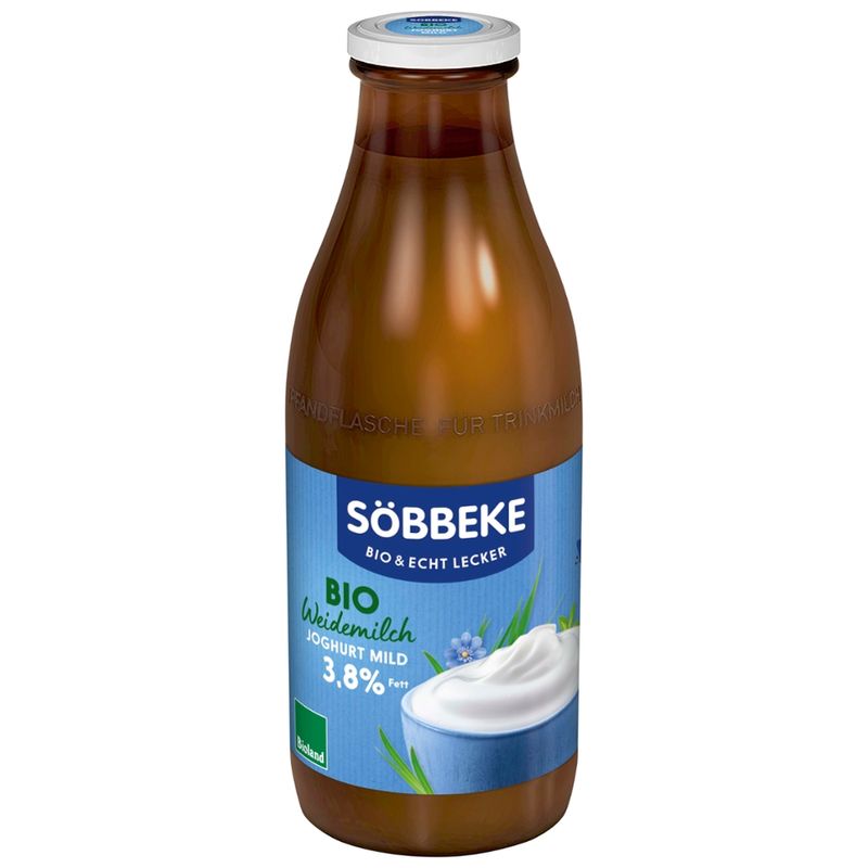 Söbbeke Bio Weidemilchjoghurt mild 3,8 % - Produktbild