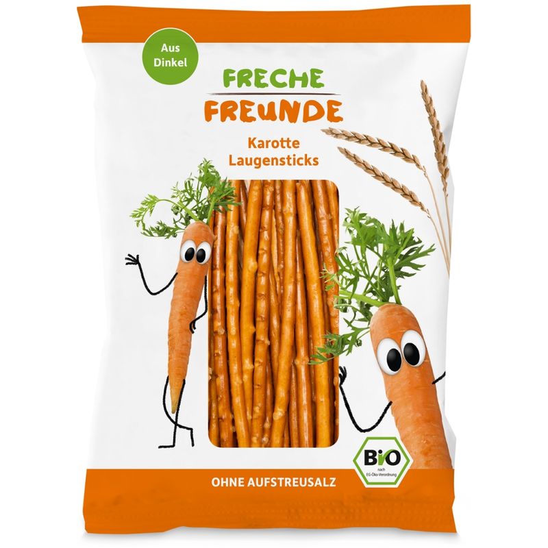 Freche Freunde erdbär Freche Freunde "Freche Laugensticks Karotte" - Produktbild