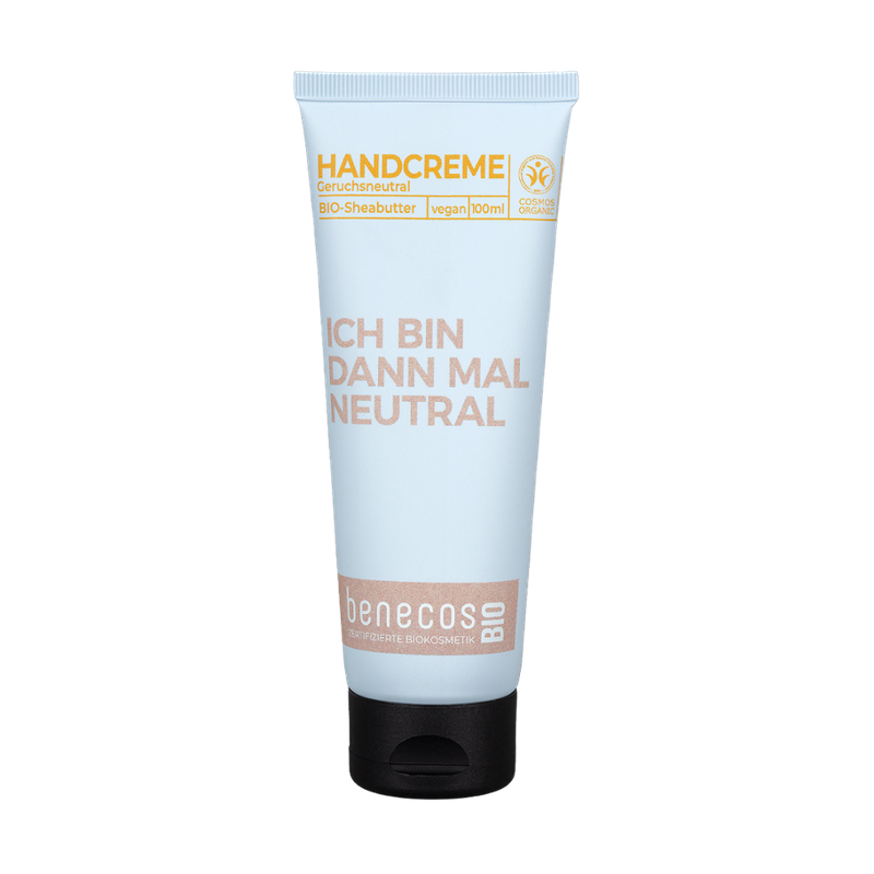 benecos benecosBIO Handcreme BIO-Sheabutter - ICH BIN DANN MAL NEUTRAL - Produktbild