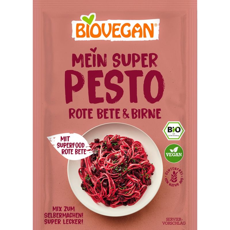 Biovegan My super Pesto, beetroot-pear, organic - Produktbild