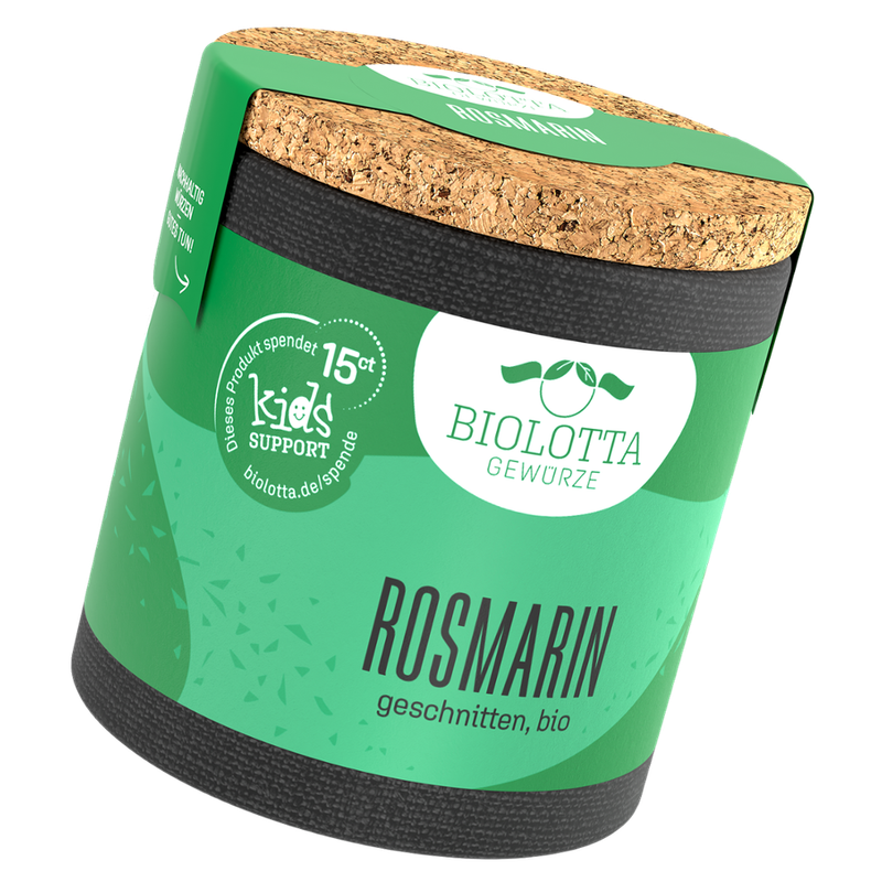 Biolotta Biolotta Korkdose Rosmarin geschnitten, bio - Produktbild