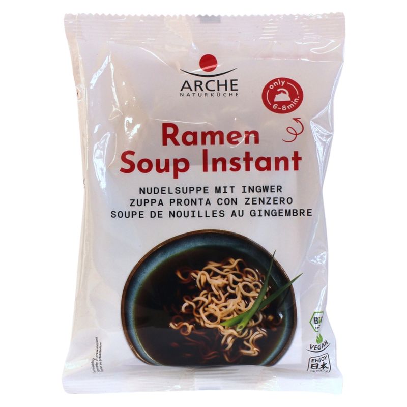 Arche Naturküche Ramen Soup Instant - Soupe de Nouilles au gingembre - Produktbild