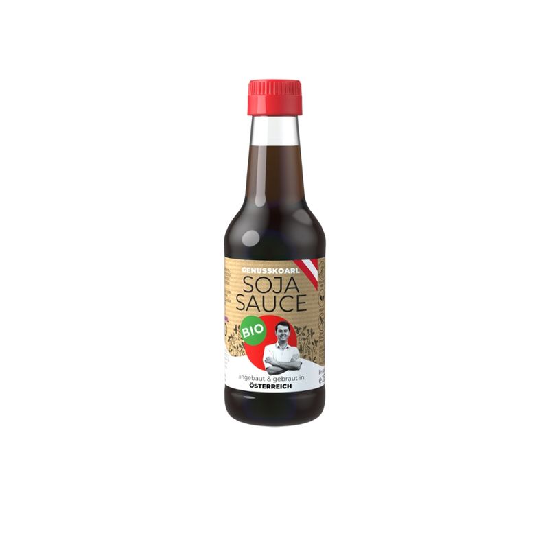 Genusskoarl Bio-Sojasauce 250ml - Genusskoarl - angebraut & gebraut in Österreich - Produktbild