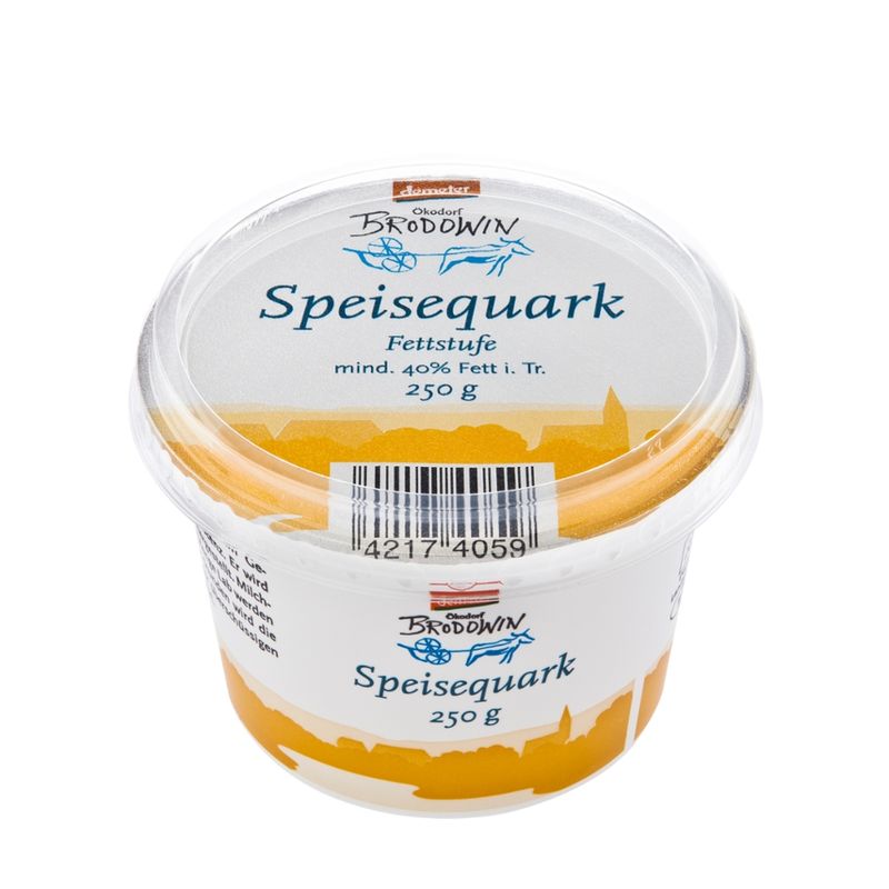 Ökodorf Brodowin Demeter Speisequark, 250g - Produktbild