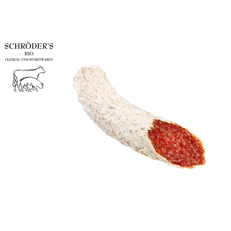 Schröder's Bio Fleisch- und Wurstwaren Putensalami im Stück - Produktbild