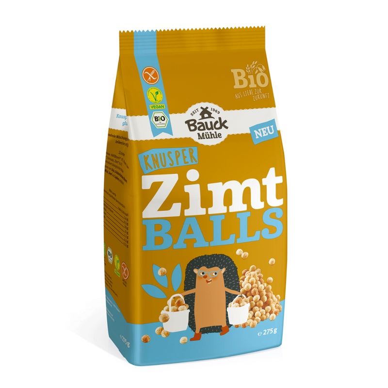 Bauck Mühle Zimt Balls  Bio gf - Produktbild