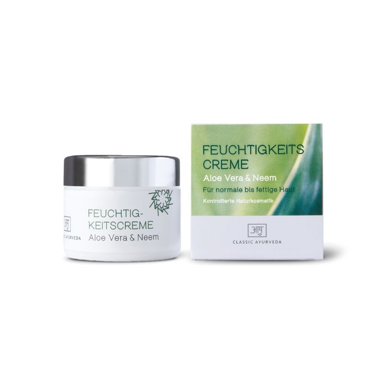 Classic Ayurveda Feuchtigkeitscreme, BDIH, 50 ml - Produktbild