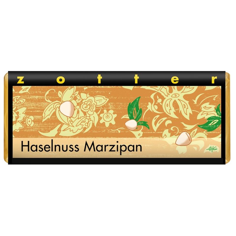 Zotter Schokolade Haselnuss Marzipan - Produktbild