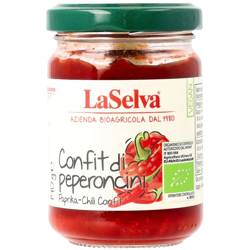 LaSelva Paprika-Chili Confit - scharfe Zubereitung - Produktbild