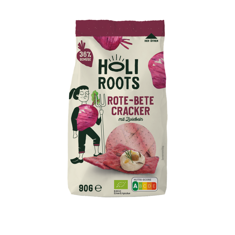 Holiroots Holiroots Bio- Gemüse Snack Rote Bete Zwiebel - Produktbild