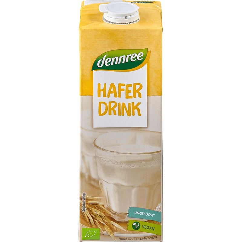 dennree Haferdrink, ungesüßt - Produktbild