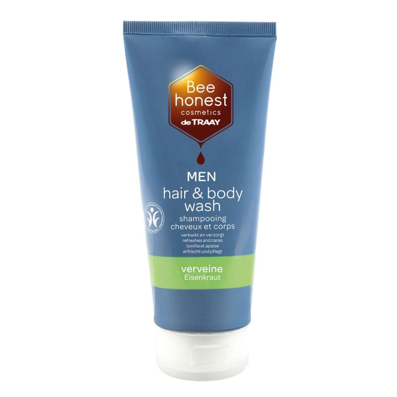 Bee honest cosmetics Bee honest cosmetics Men Hair & Body wash Verveine 200ML - Produktbild