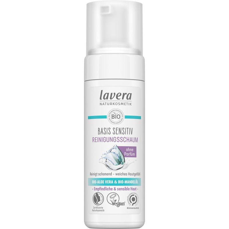 lavera basis sensitiv Reinigungsschaum - Produktbild
