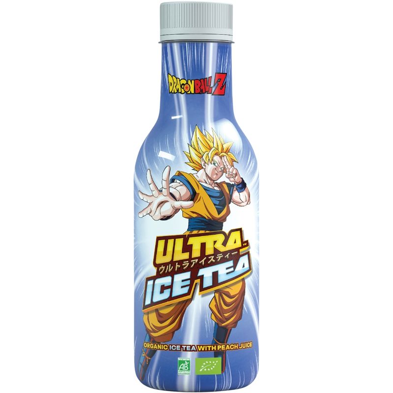 ULTRA ICE TEA Bio Eistee, DBZ Goku, Pfirsich - Produktbild