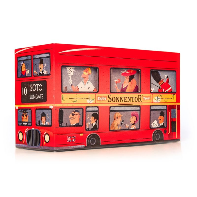 Sonnentor Schwarztee London Bus - Produktbild