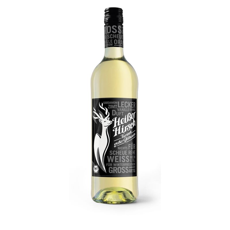 HEISSER HIRSCH HEISSER HIRSCH - Tierisch guter Glühwein (weiß) - Produktbild