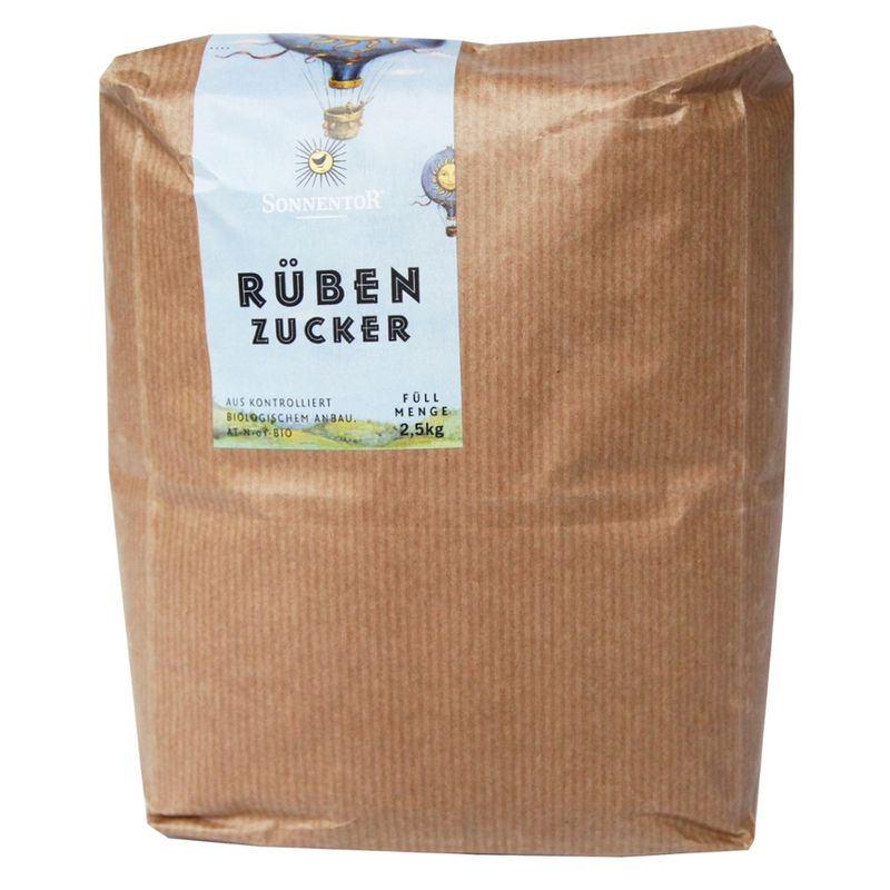 Sonnentor Rübenzucker, 2,5 kg-Packung - Produktbild