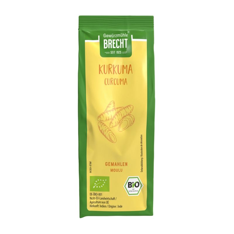 Gewürzmühle Brecht Kurkuma gemahlen bio - NFB - Produktbild