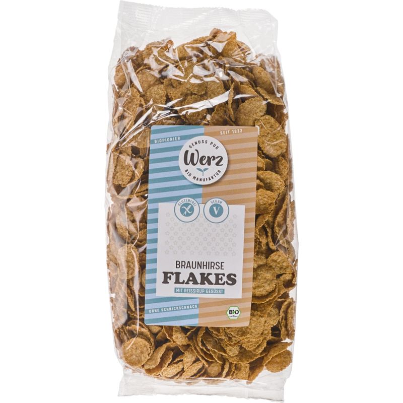 Naturkornmühle Werz Braunhirse Flakes, glutenfrei - Produktbild