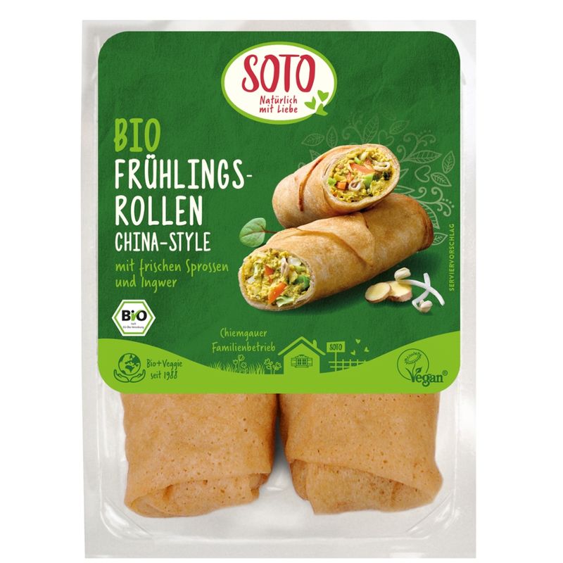 SOTO Bio Frühlingsrollen China-Style - Produktbild