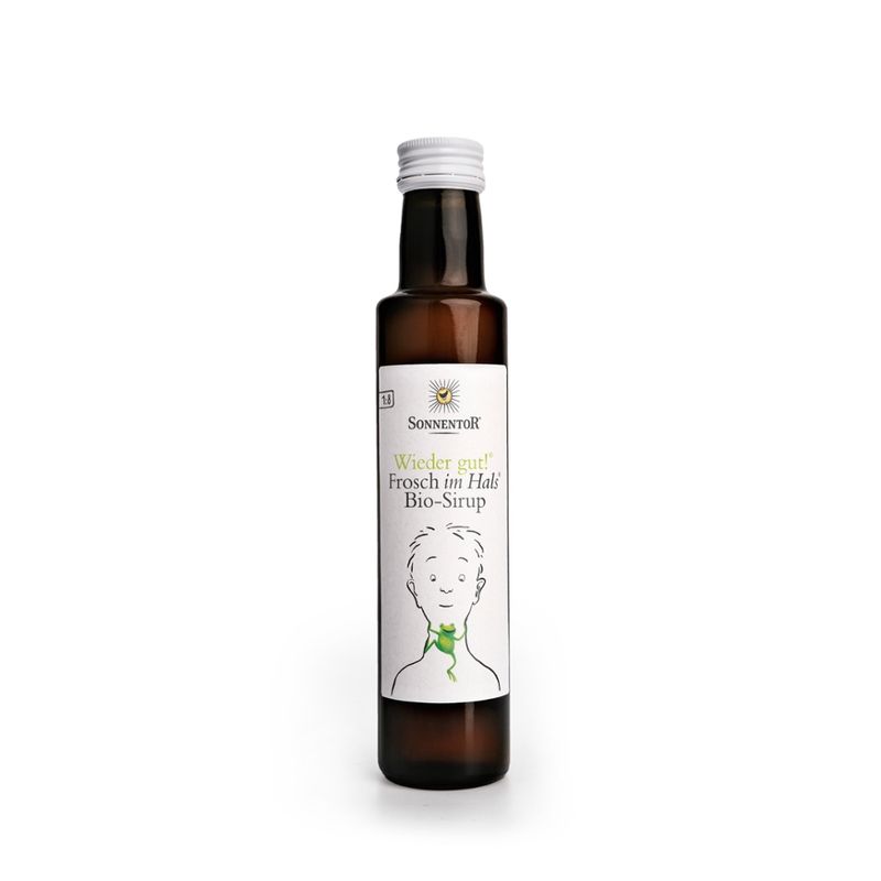 Sonnentor Frosch im Hals® Sirup Wieder gut!® - Produktbild