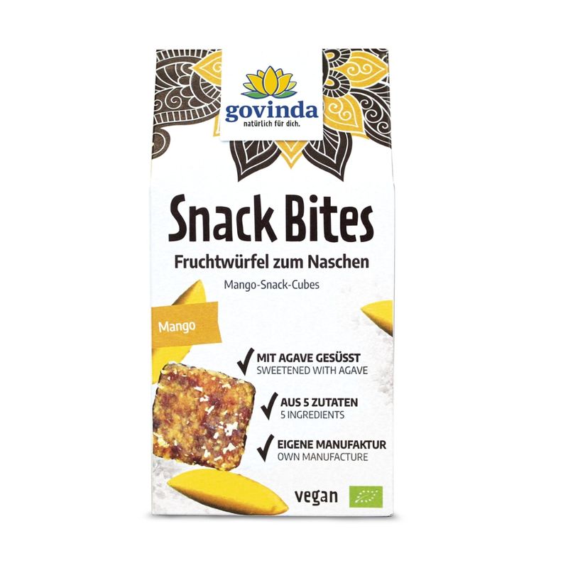 Govinda Snack Bites Mango - Produktbild