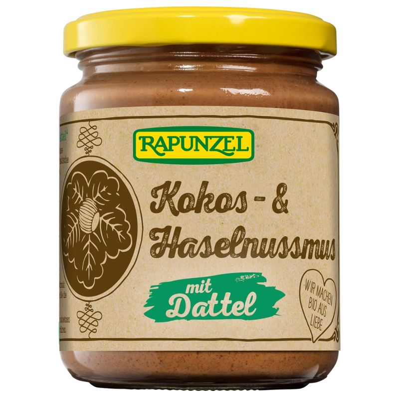 Rapunzel Kokos- & Haselnussmus mit Dattel - Produktbild