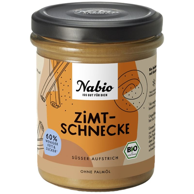 Nabio Nabio Süßer Aufstrich Zimtschnecke - Produktbild