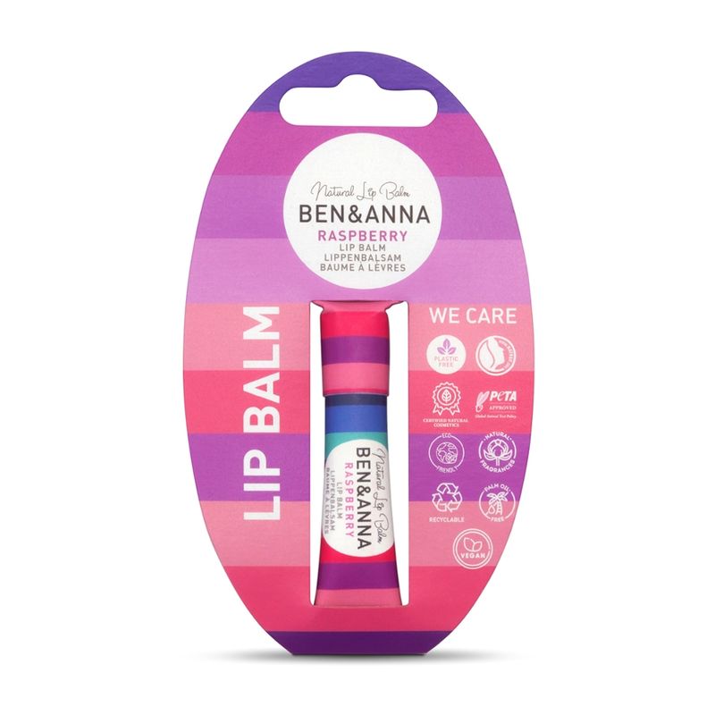 Ben&Anna Natural Care BEN&ANNA Natural Care Lipbalm "Raspberry" - Produktbild