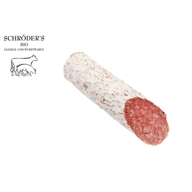 Schröder's Bio Fleisch- und Wurstwaren Bauernsalami im Stück - Produktbild