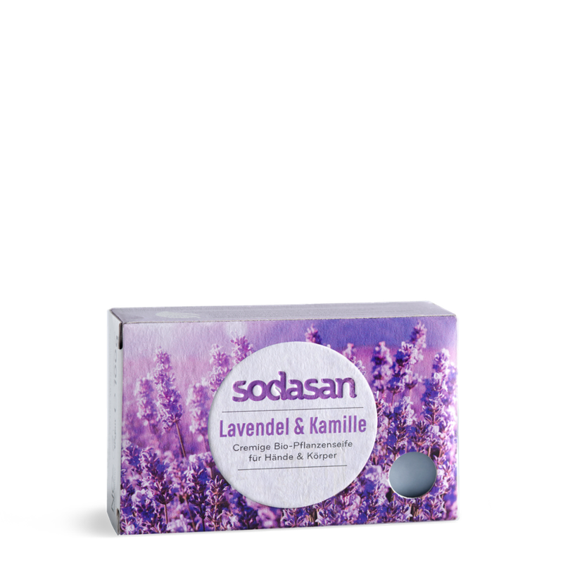 sodasan Bar Soap Lavender & Chamomile - Produktbild