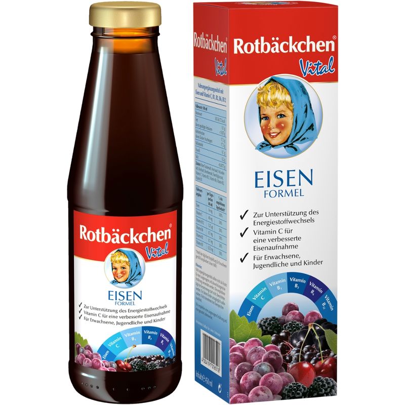 Rotbäckchen Rotbäckchen Vital Eisen Formel - Produktbild