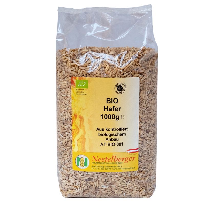 Nestelberger Bio Hafer 1kg - Produktbild