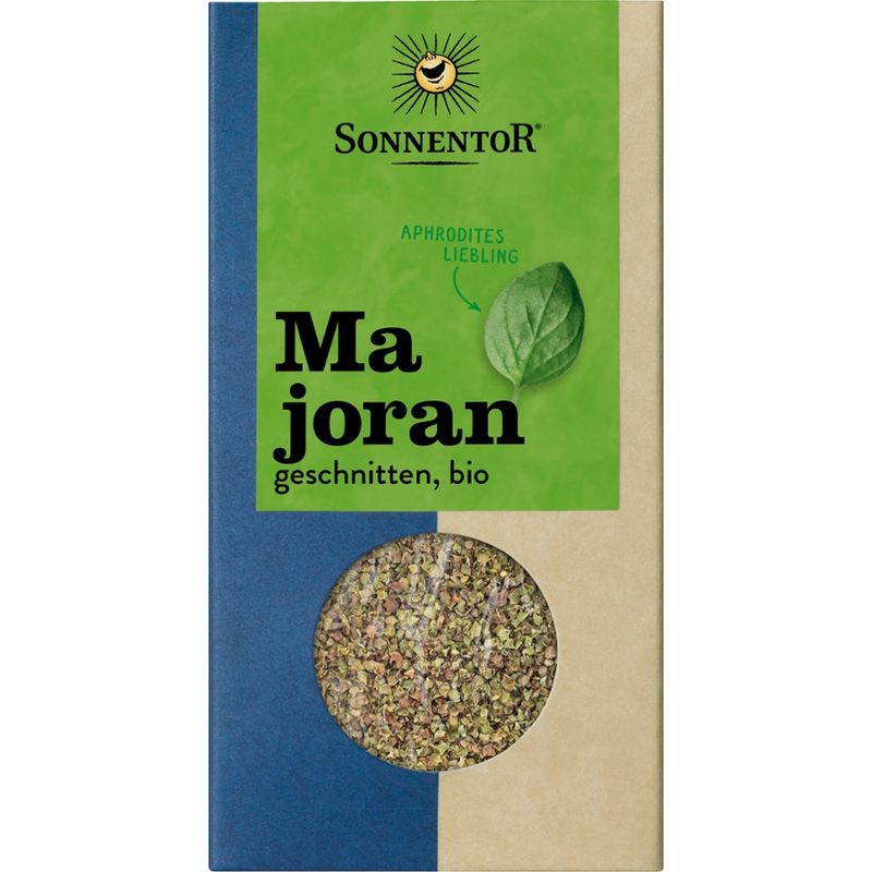 Sonnentor Majoran geschnitten, Packung - Produktbild