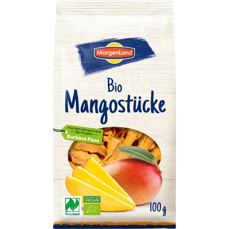 MorgenLand Bio Mangostücke - Produktbild