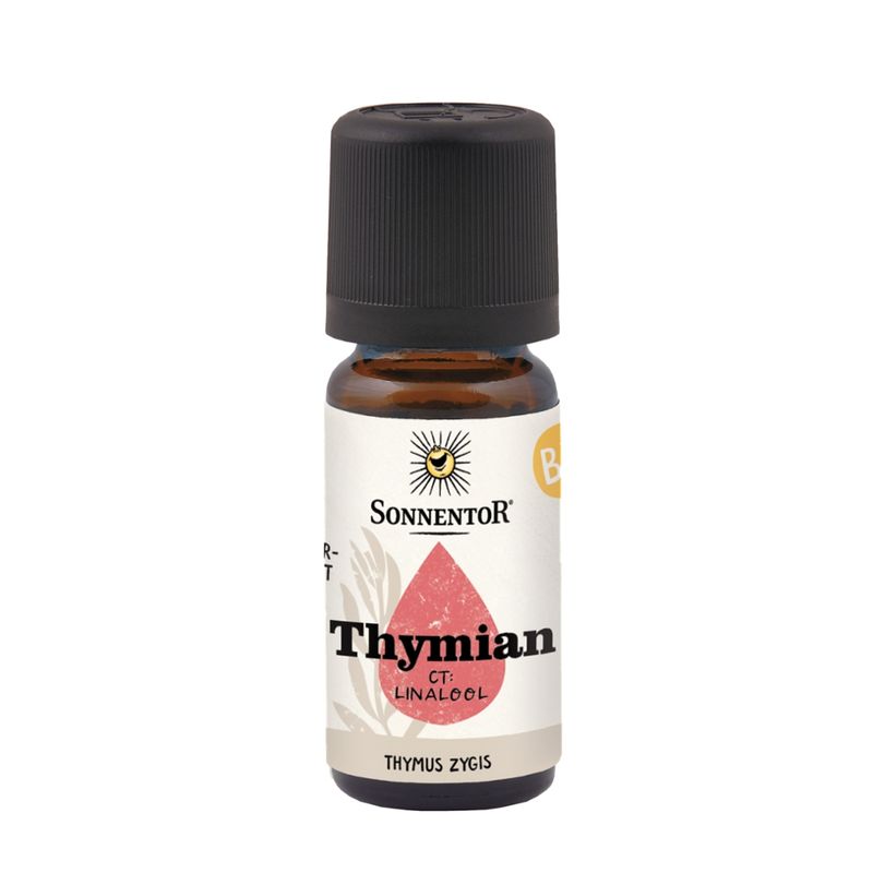 Sonnentor Thymian Chemotyp Linalool ätherisches Öl - Produktbild