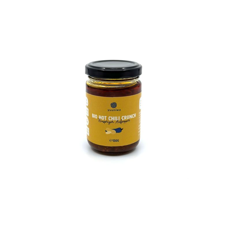 yuuniwa yuuniwa Bio Hot Chili Crunch 130g - Produktbild