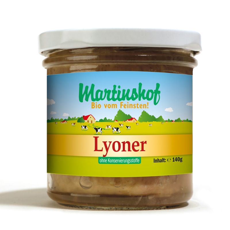 Martinshof Lyoner im Glas - Produktbild