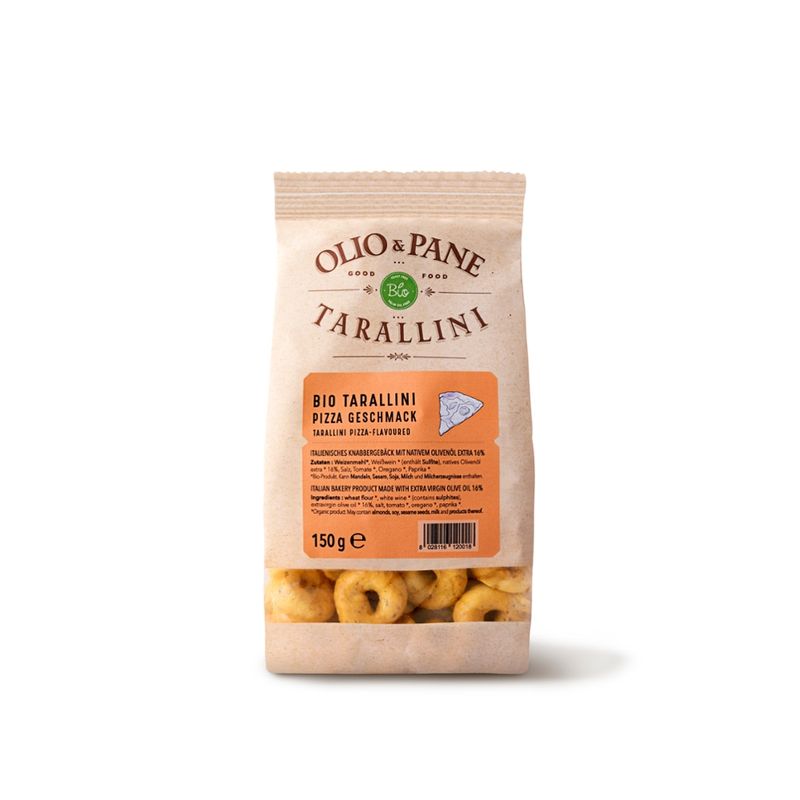 Olio&Pane Bio Tarallini Pizza Geschmack - Produktbild