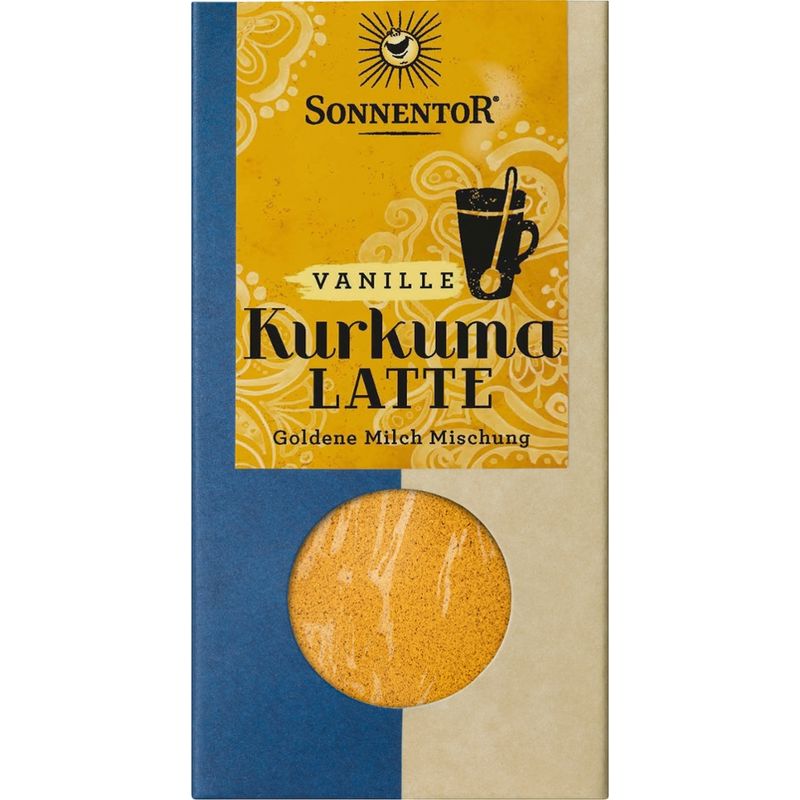 Sonnentor Kurkuma Latte Vanille, Packung - Produktbild